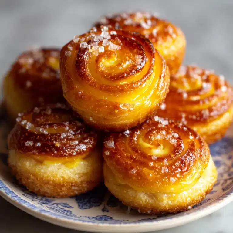 Peach Pie Cruffins Recipe