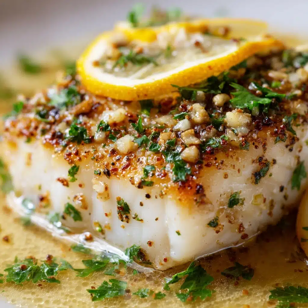 Lemon Butter Garlic Fish Recipe - Recipe Image