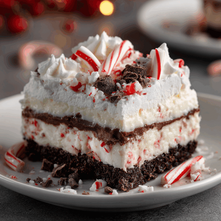 Chocolate Peppermint Lasagna Recipe