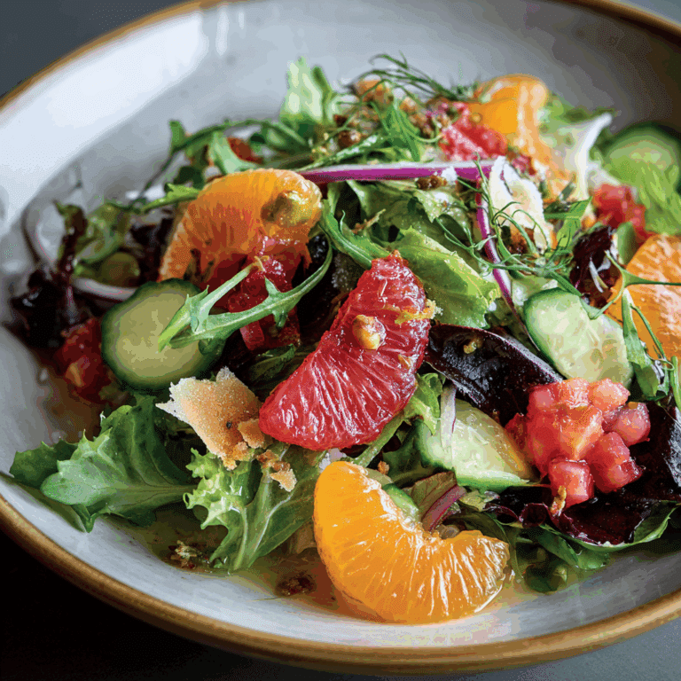 Citrus Arugula Salad Recipe
