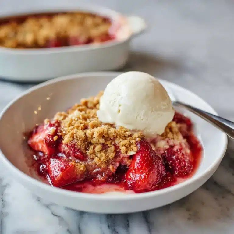 Rhubarb Crisp Recipe