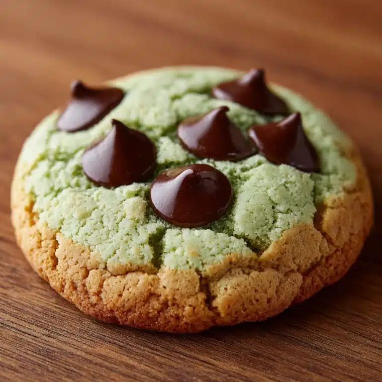 Mint Chocolate Chip Cookies Recipe