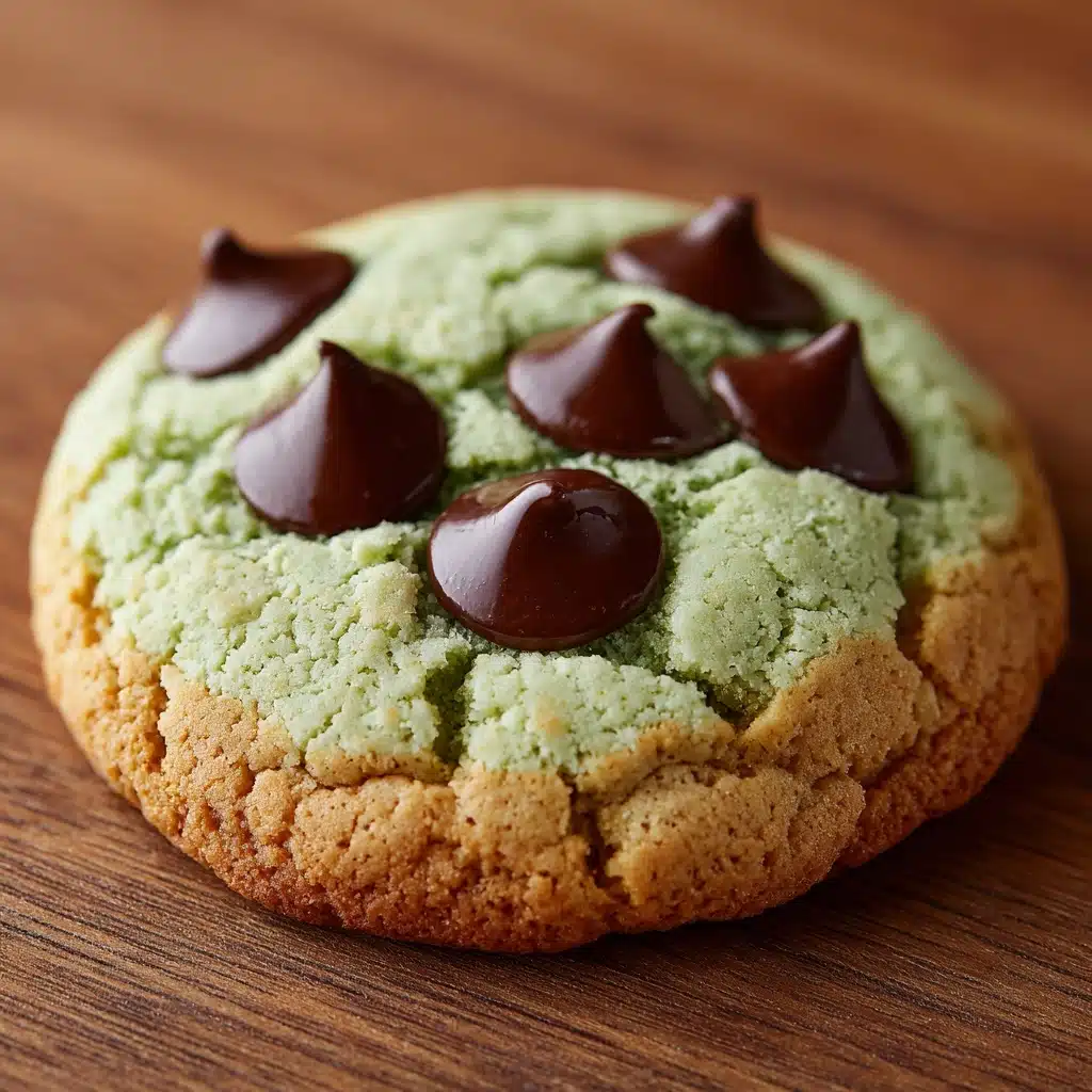 Mint Chocolate Chip Cookies Recipe - Recipe Image