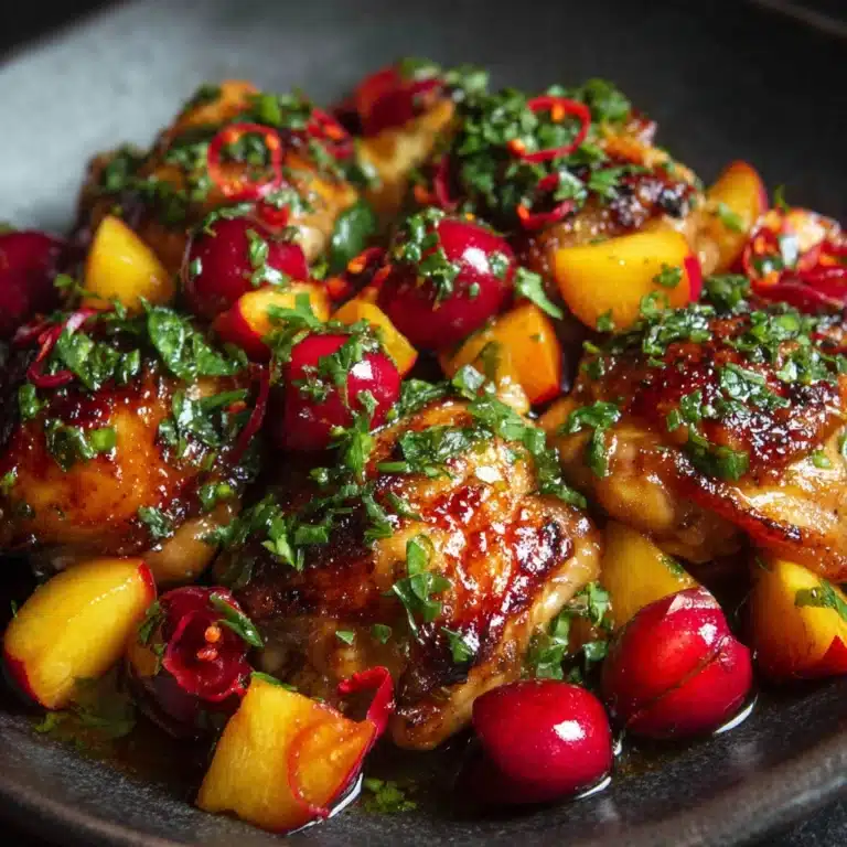 Jalapeño Peach Chicken: A Perfect Blend of Spicy and Sweet Recipe