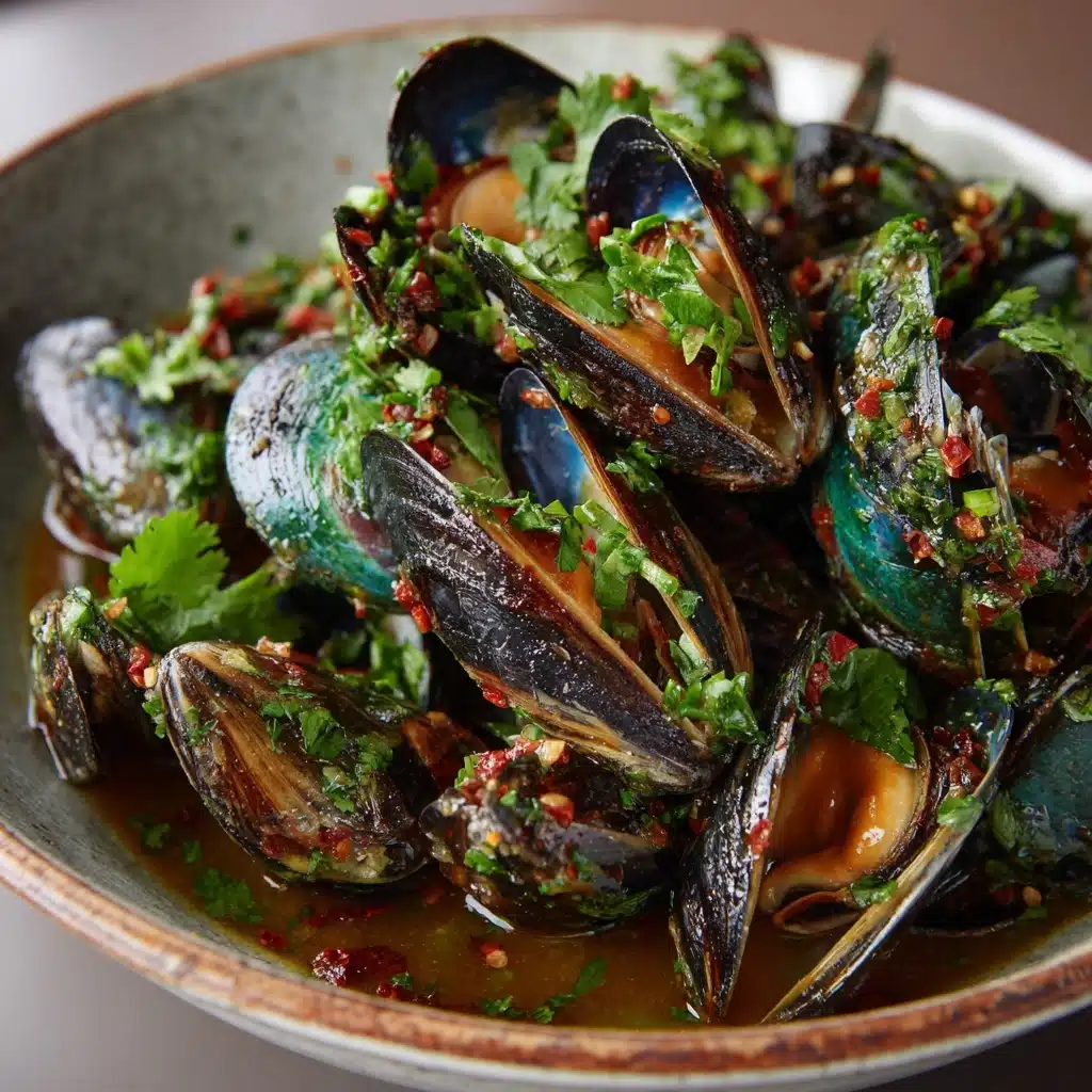 Thai Coconut Curry Mussels Recipe