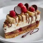 Heavenly No-Bake Banana Split Cheesecake Recipe