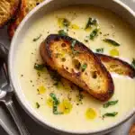 Country French Garlic Soup Recipe