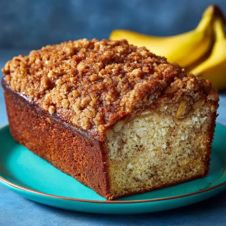 Coffee Cake Banana Bread Recipe