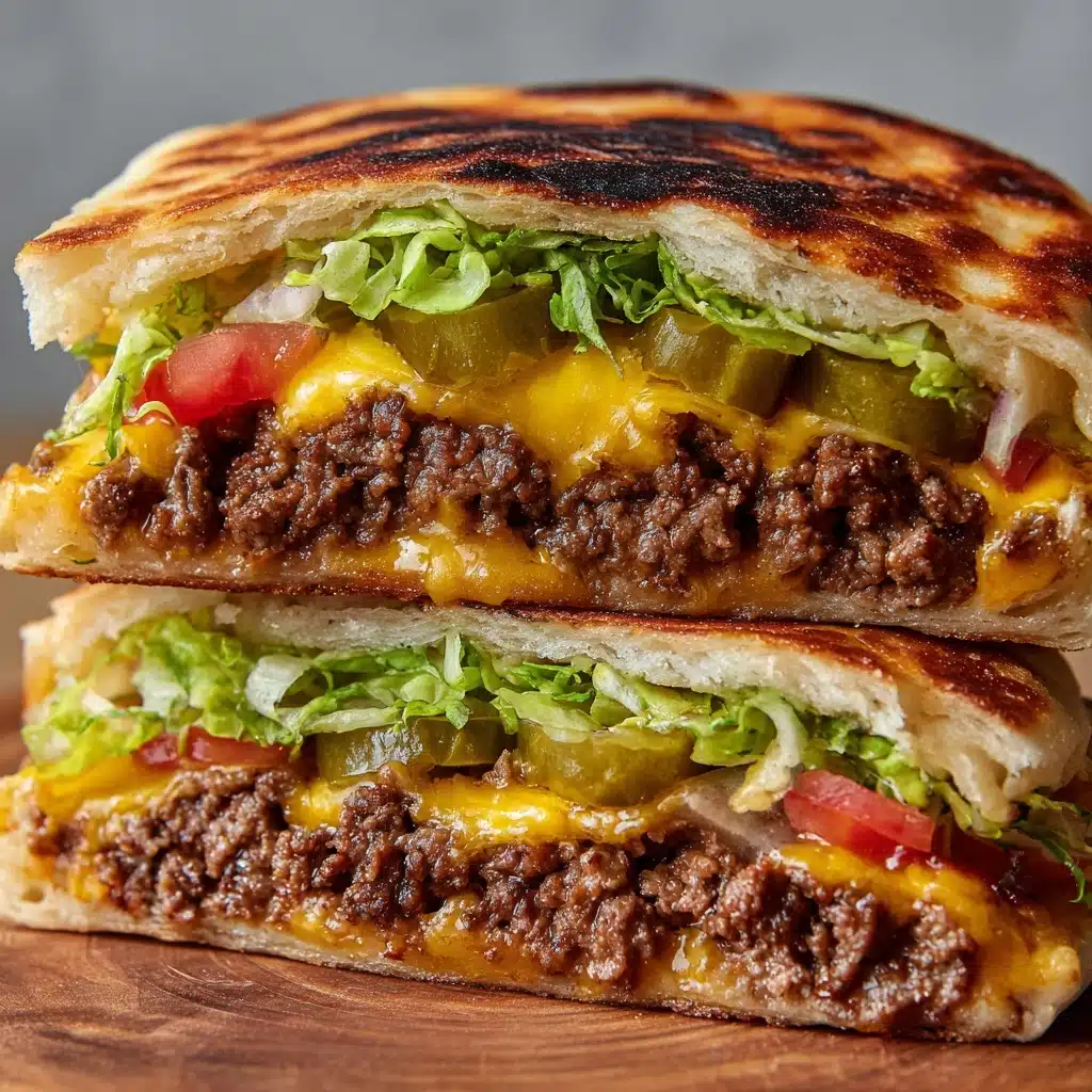 Air Fryer Cheeseburger Wraps Recipe - Recipe Image