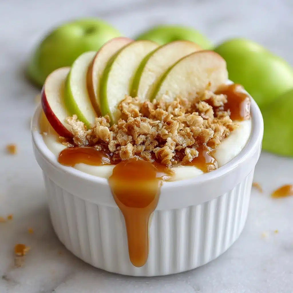 Cream Cheese Caramel Apple Dip with Toffee Bits Recipe - Recipe Image