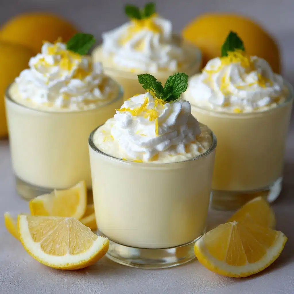 Easy Lemon Mousse Recipe - Recipe Image