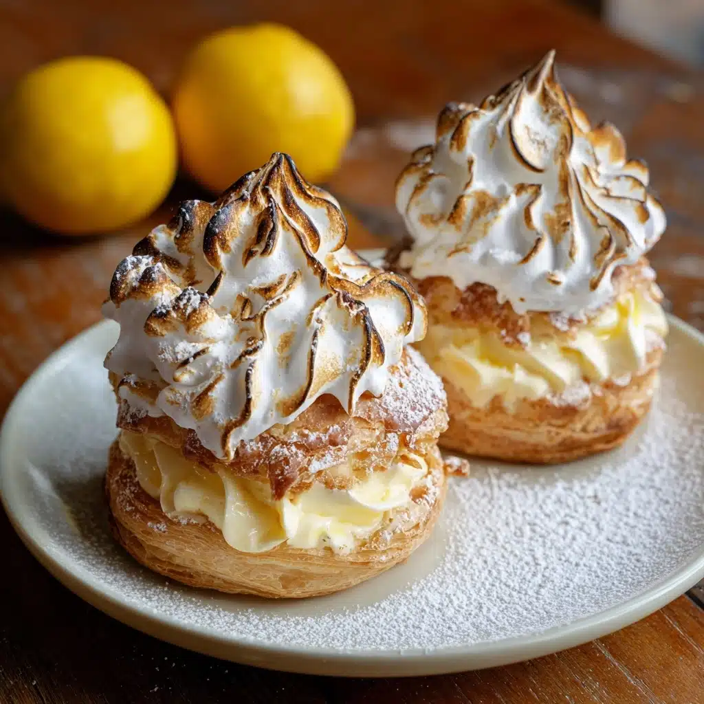 Lemon Meringue Pie Cannoli Recipe - Recipe Image