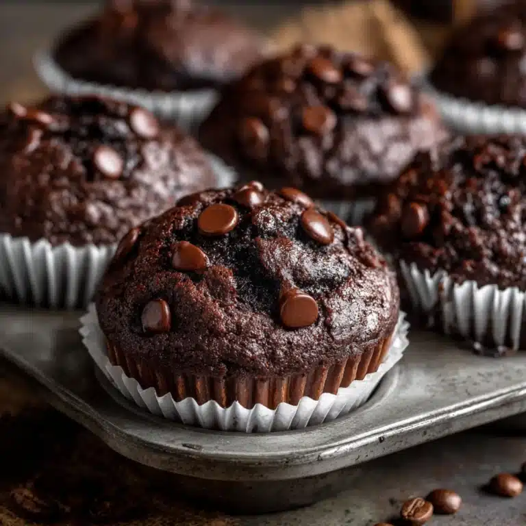 Double Chocolate Espresso Muffins Recipe