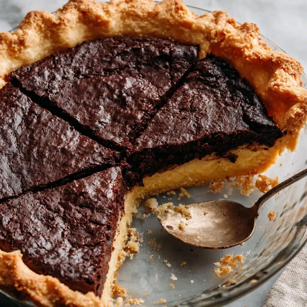 Dark Chocolate Chess Pie Recipe - Recipe Image