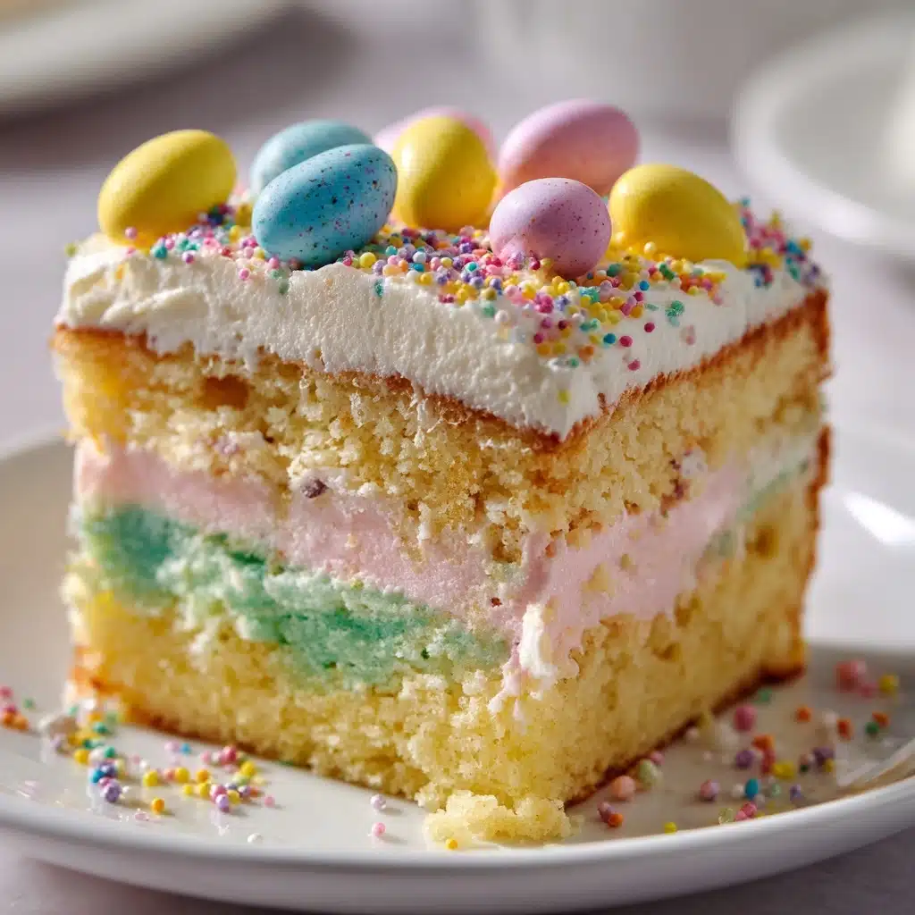 Easter Poke Cake Recipe - Recipe Image