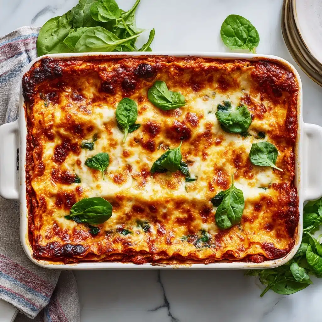 Pumpkin Spinach Lasagna Recipe