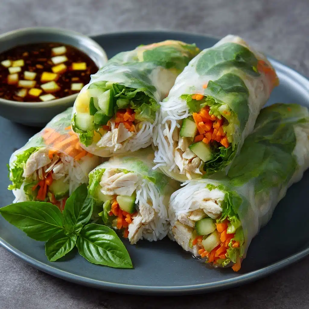 Chicken Spring Rolls Recipe - Recipe Image