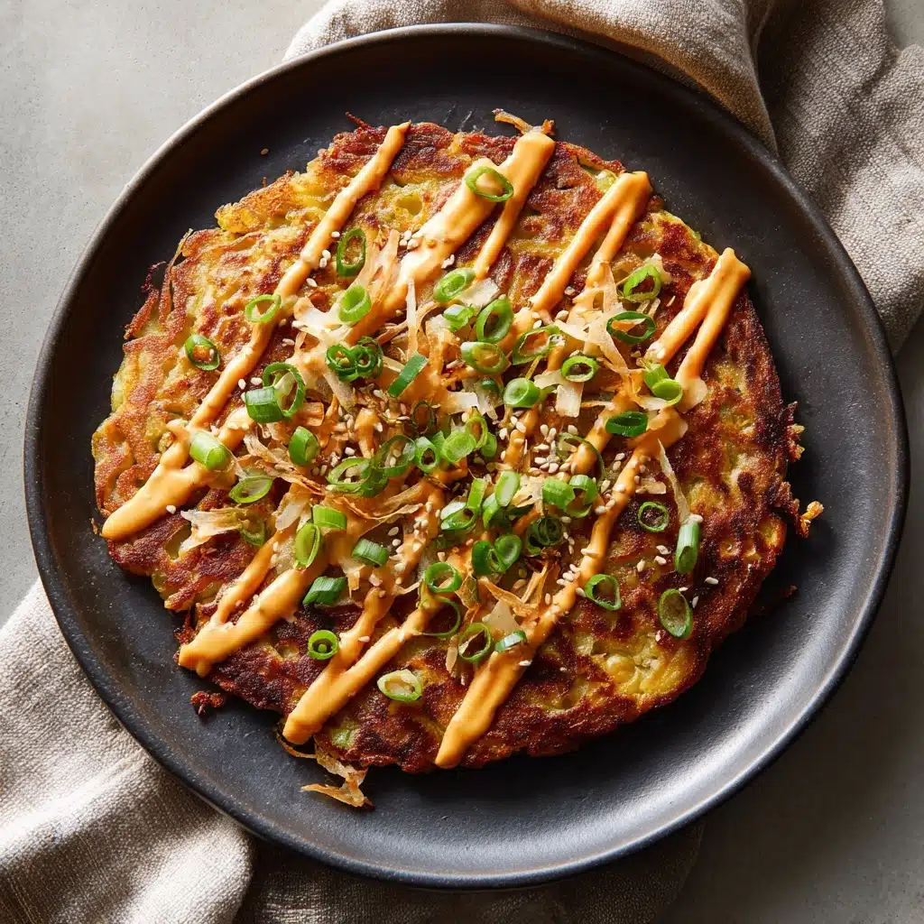 Savory Cabbage Pancakes Recipe - Recipe Image