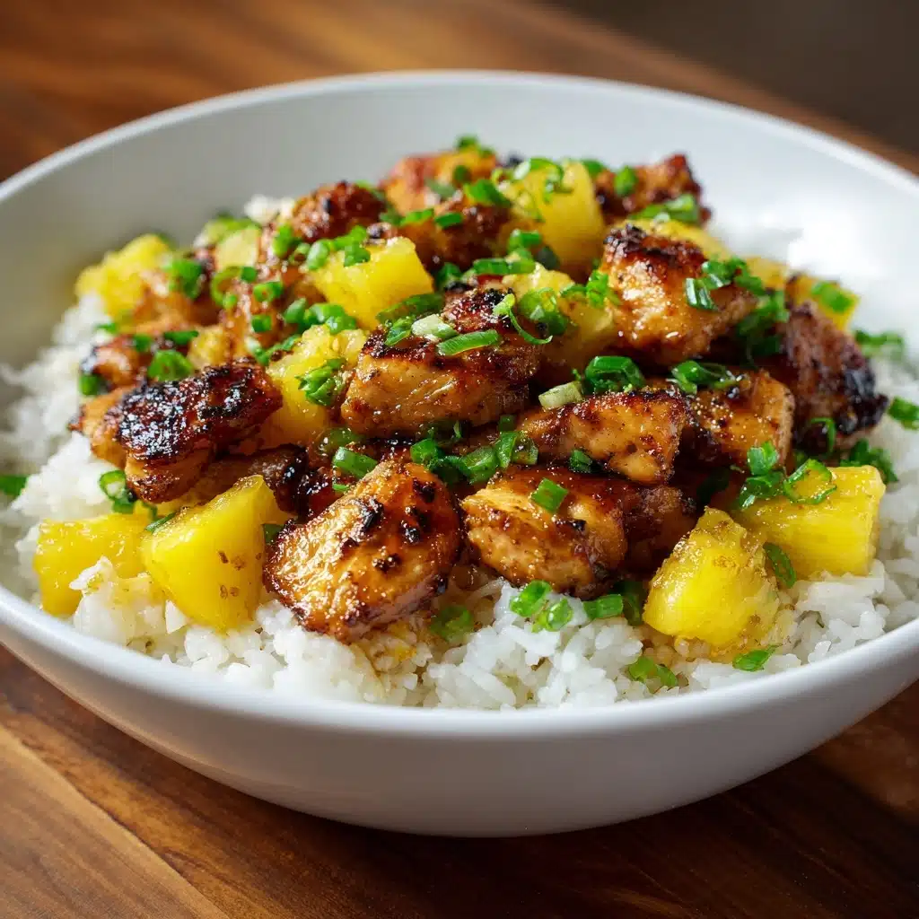 Tropical Pineapple Chicken & Rice Delight Recipe - Recipe Image