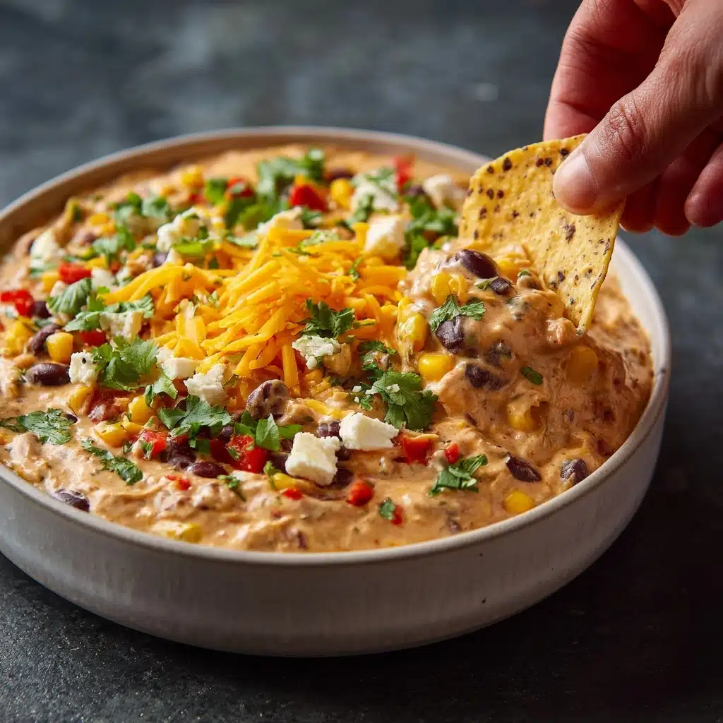 Black Bean Corn Mexican Fiesta Dip Recipe
