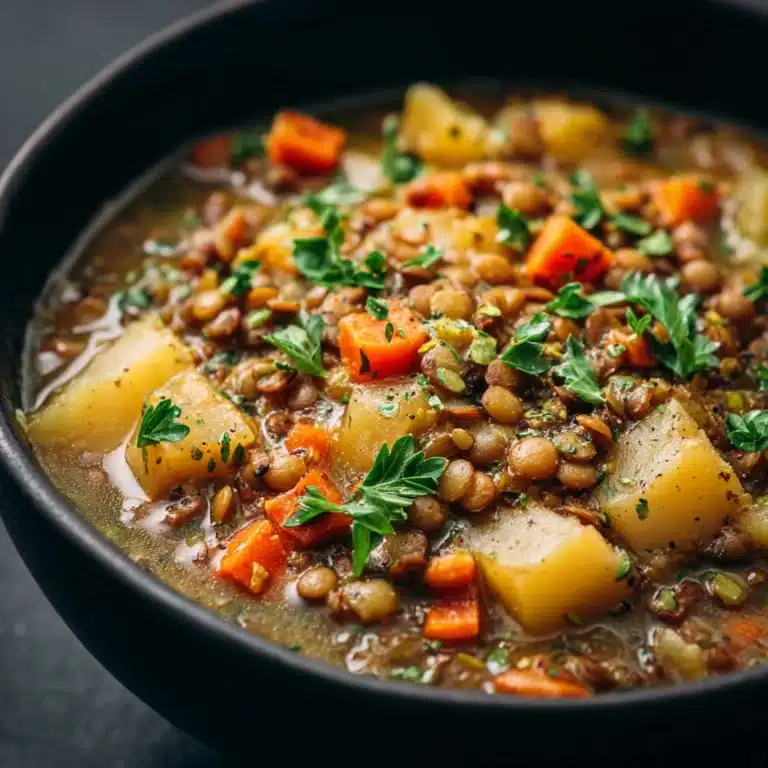 Carrot and Lentil Soup Recipe