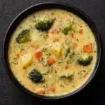 Cheesy Vegetable Soup Recipe