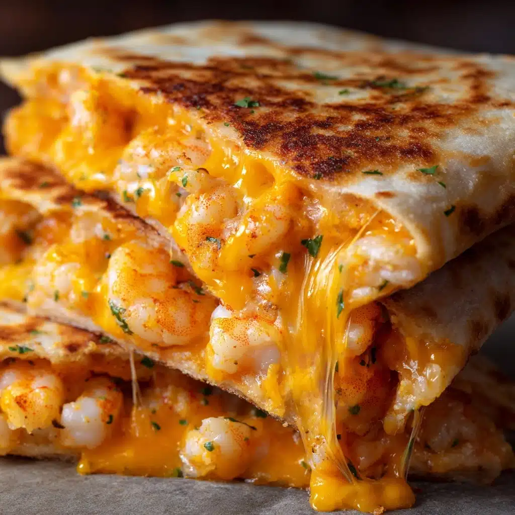 Loaded Shrimp Nacho Bomb Wraps with Shrimp and Cheese Recipe - Recipe Image