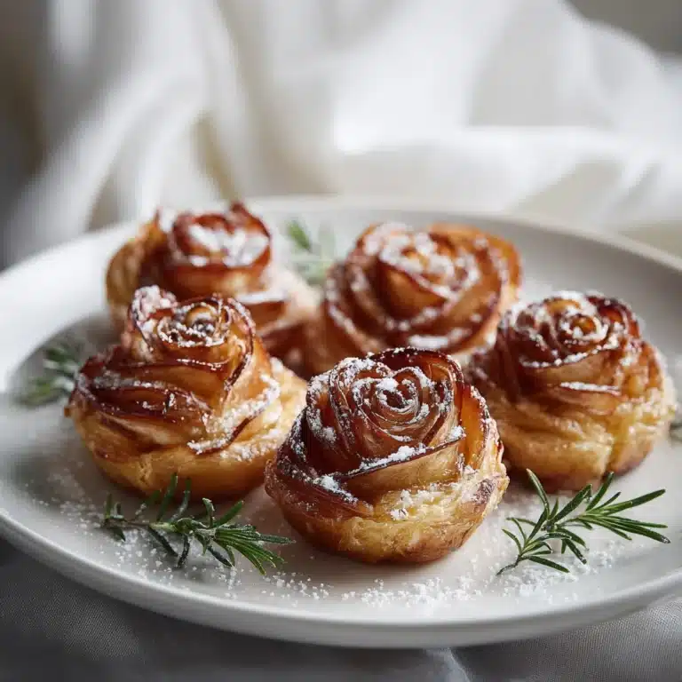Puff Pastry Apple Roses Recipe