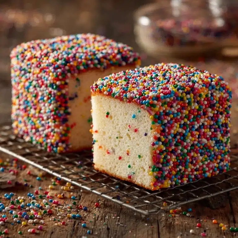 Fairy Bread Lamingtons Recipe