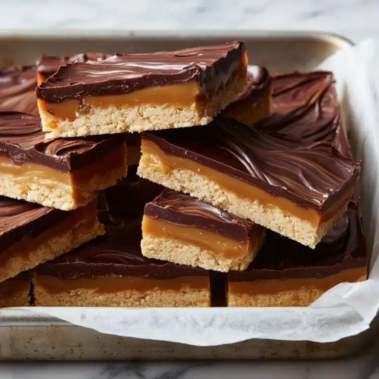 Homemade Twix Bars Recipe