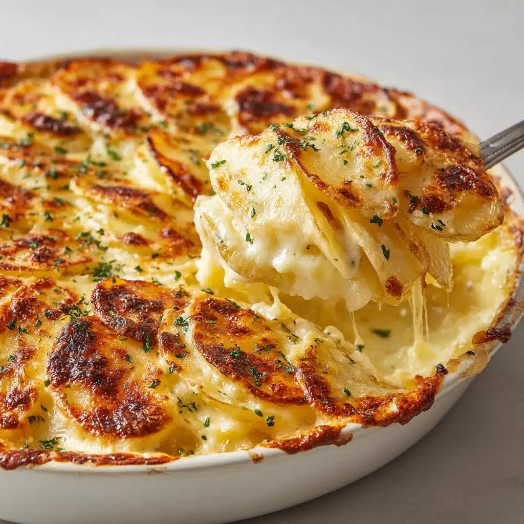 Cheesy Scalloped Potatoes Recipe
