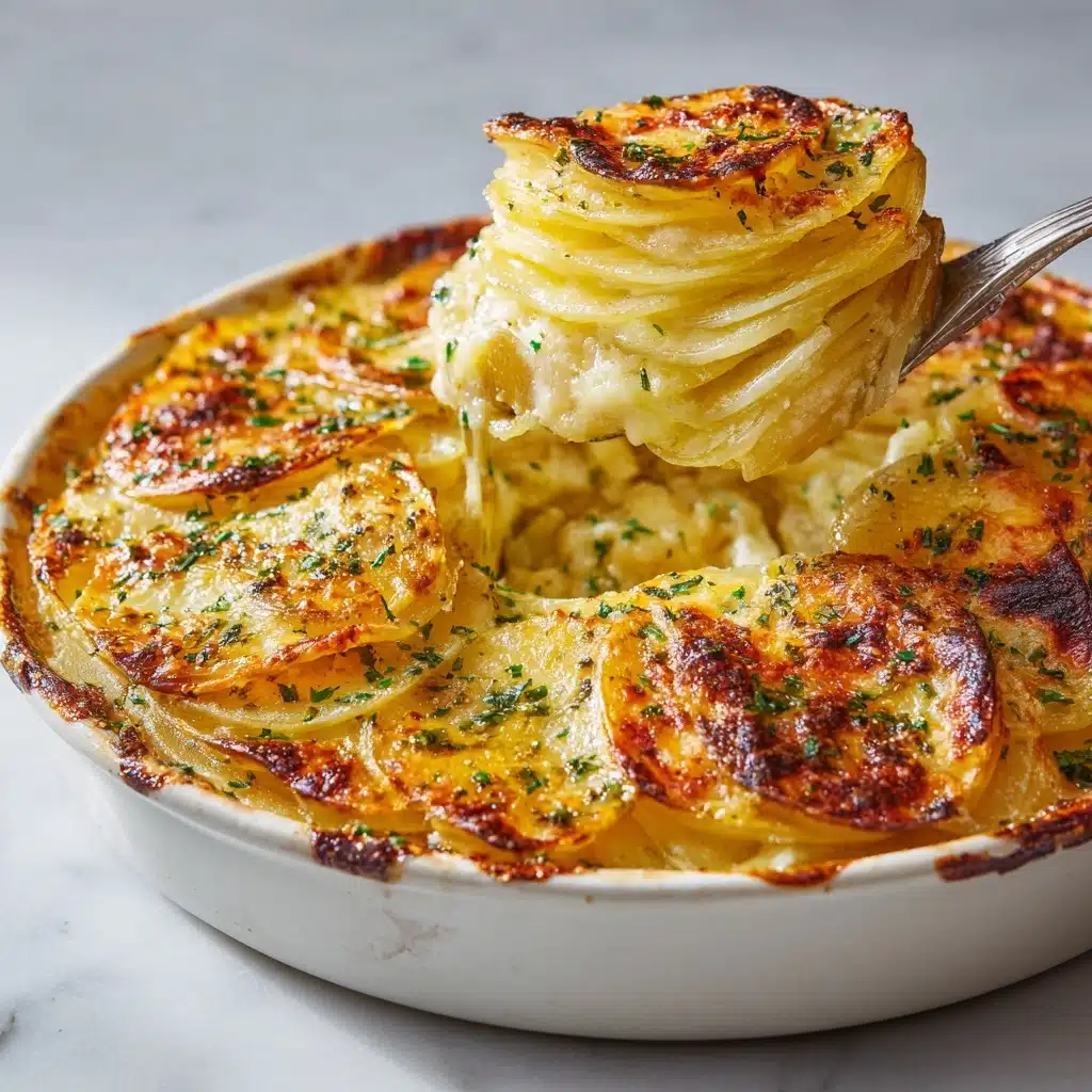 Cheesy Scalloped Potatoes Recipe - Recipe Image
