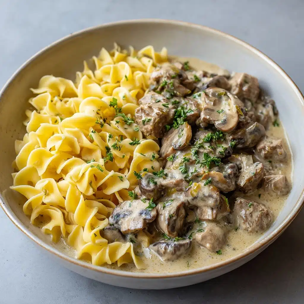 Simple Beef Stroganoff Recipe - Recipe Image