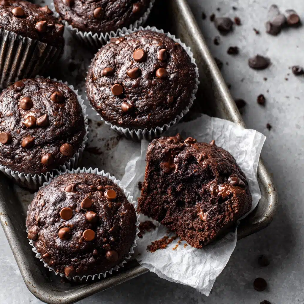 Double Chocolate Espresso Muffins Recipe - Recipe Image
