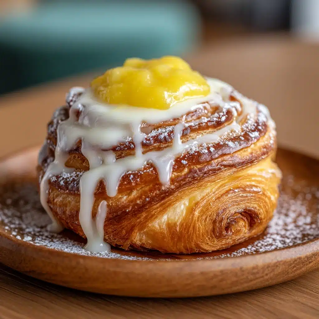 Peach Pie Cruffins: A Deliciously Easy Recipe - Recipe Image