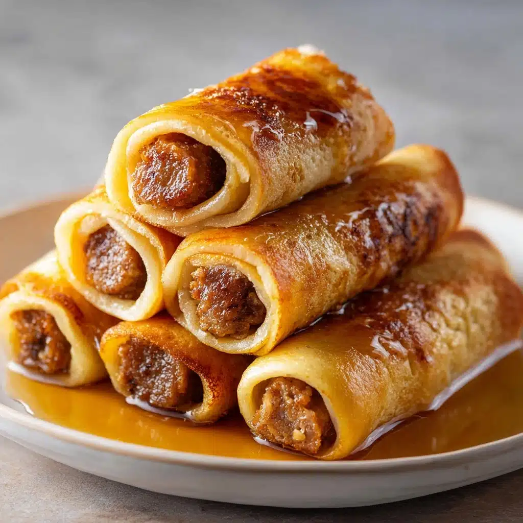 Sausage French Toast Roll-Ups Recipe - Recipe Image