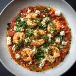 Greek Shrimp with Feta and Tomatoes Recipe