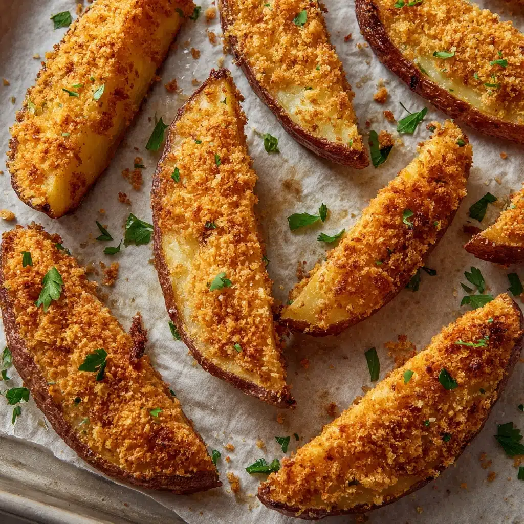 Parmesan Crusted Potatoes Recipe