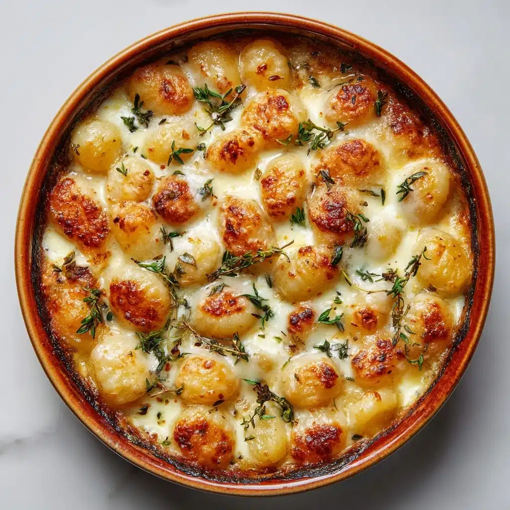 Baked French Onion Gnocchi Recipe - Recipe Image