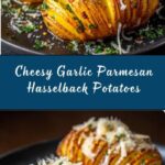 Garlic Parmesan Hasselback Potatoes Recipe