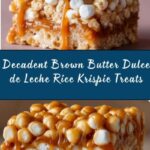 Brown Butter Dulce de Leche Rice Krispie Treats Recipe
