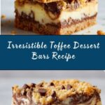 Toffee Dessert Bars Recipe