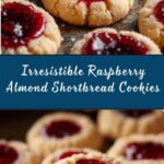 Raspberry Almond Shortbread Thumbprint Cookies Recipe