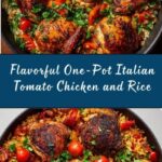 One-Pot Italian Tomato Chicken and Rice Recipe