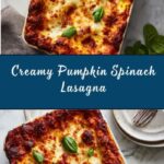 Pumpkin Spinach Lasagna Recipe