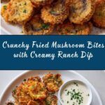 Crispy Fried Mushrooms with Cool Ranch Dip Recipe