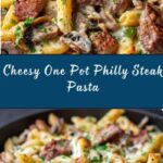 One Pot Philly Steak Pasta Recipe