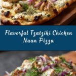 Tzatziki Chicken Naan Pizza Recipe