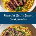 Garlic Butter Steak Lightning Noodles Recipe