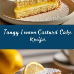 Easy Lemon Custard Cake Recipe